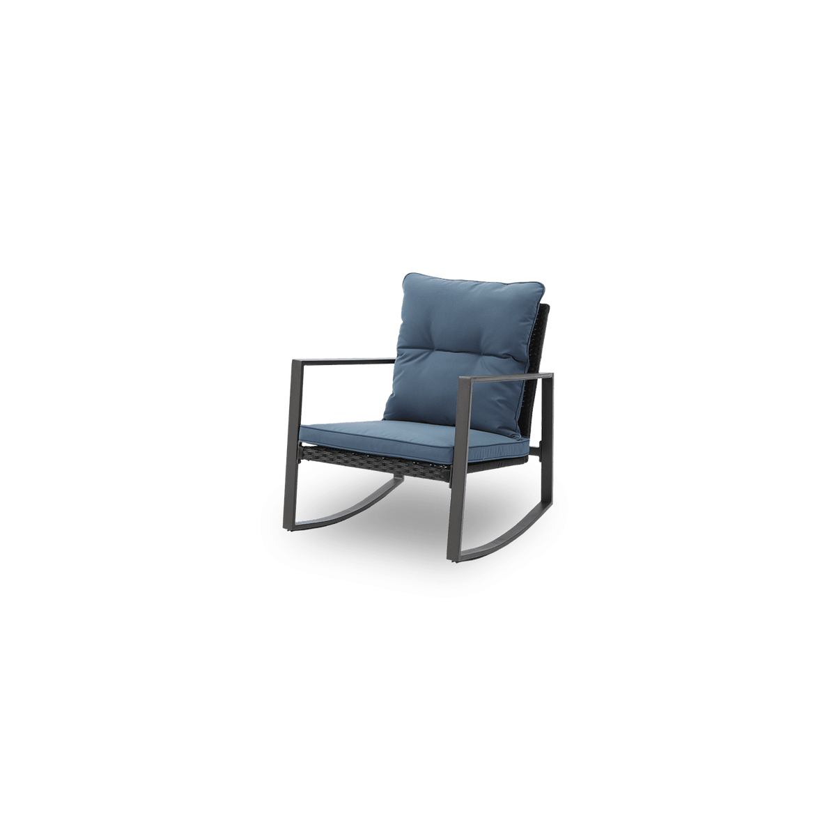 Apricity Blue 3 Piece Bistro Rocking Chair Set COSIEST