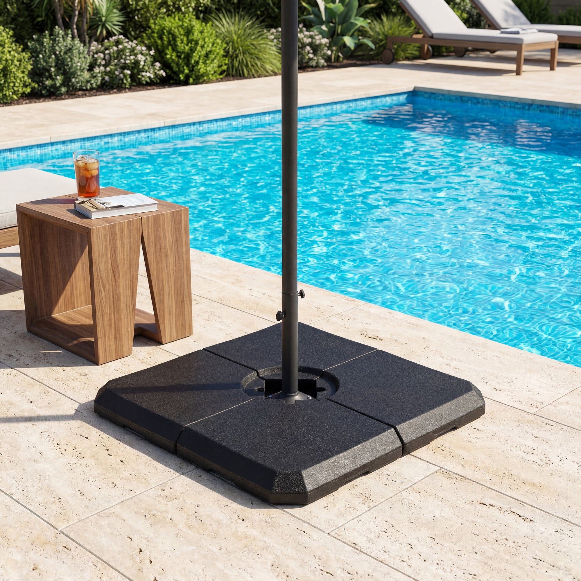 317 LBS HDPE Free Standing Umbrella Base COSIEST