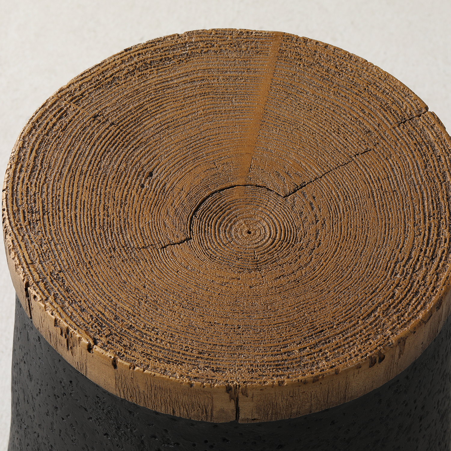 Mason Vintage Cork Side Table - Cylinder