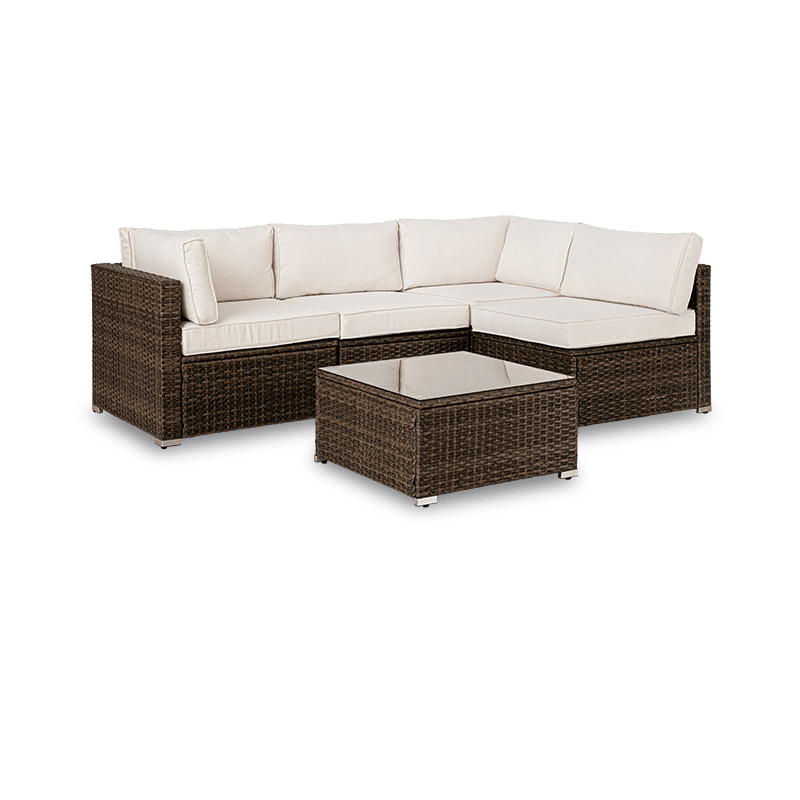 Modular corner discount garden sofa
