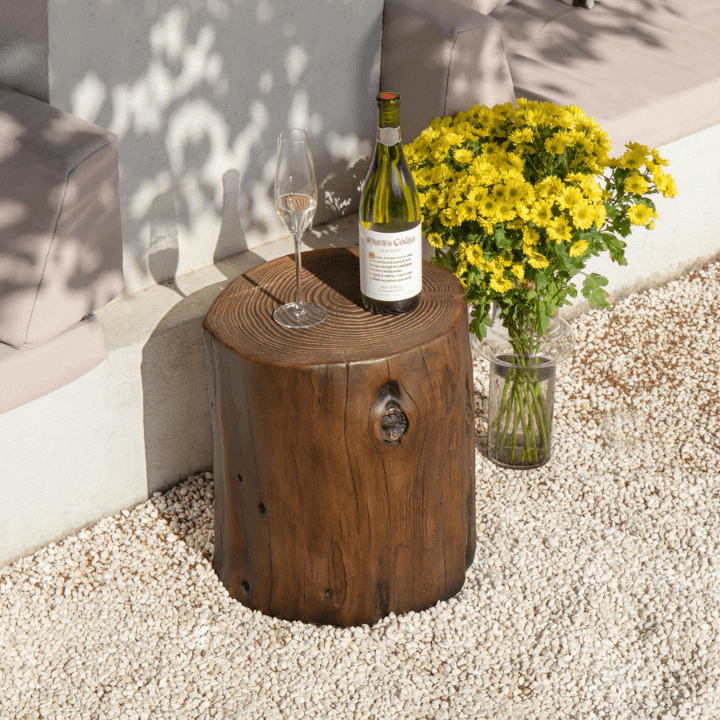 Mason Perth Round Stump Side Table – COSIEST