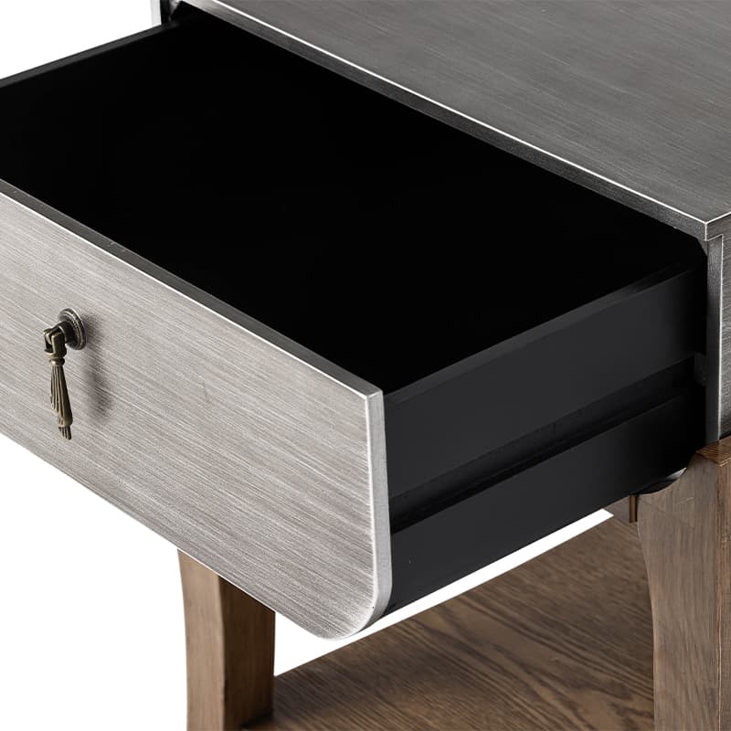 Murphy One-drawer Nightstand with Open-Shelf