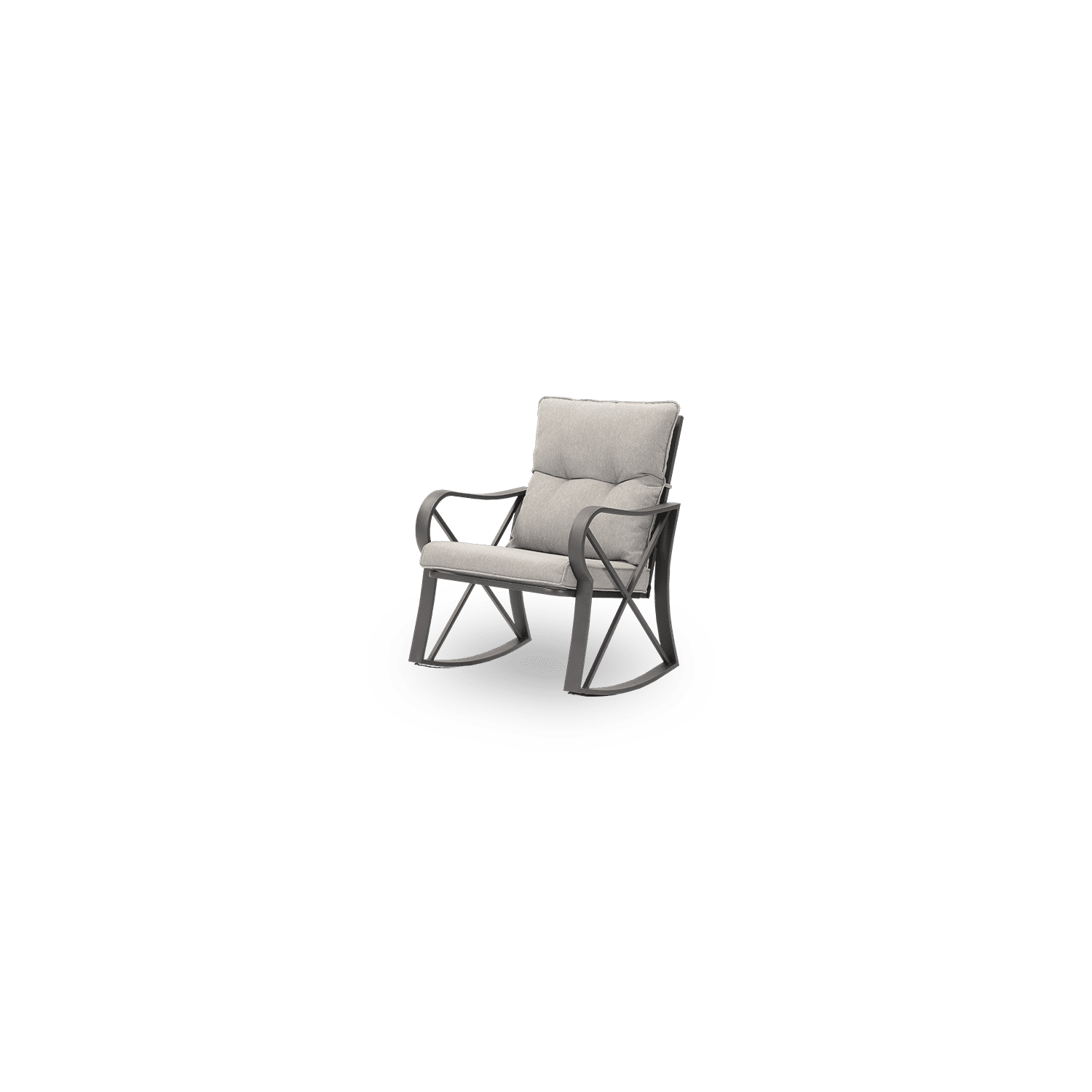 Niihau Grey Front Porch Rocking Chair Set