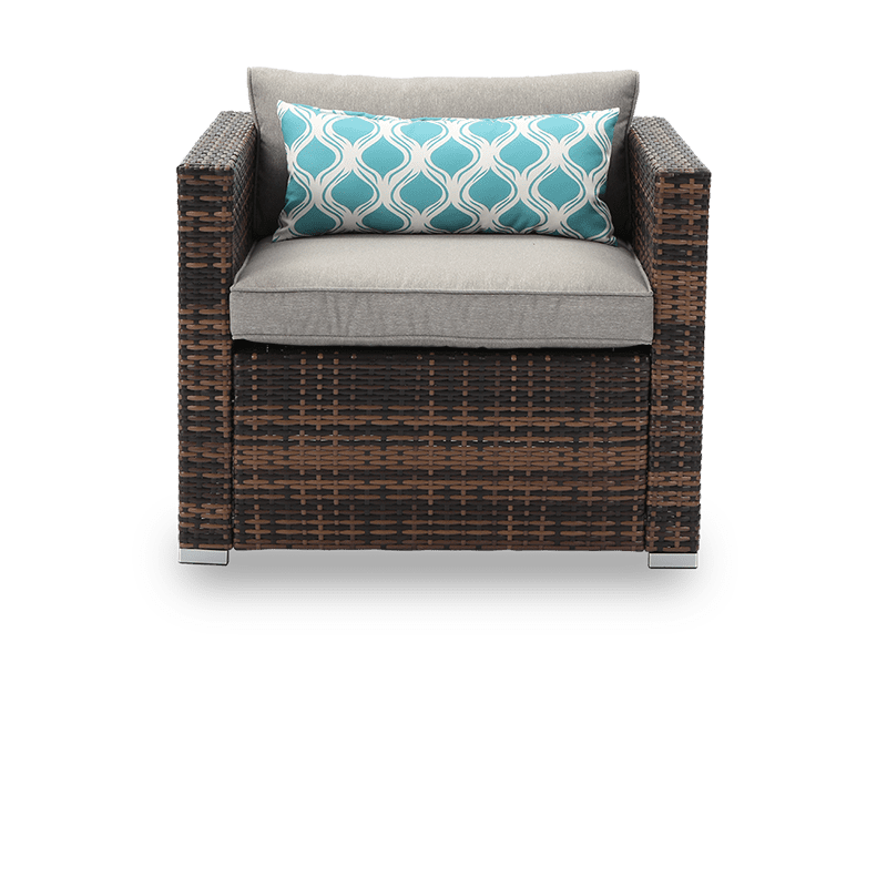 Cheap wicker chair discount cushions
